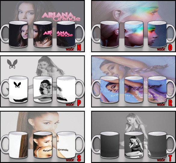 Kubek ARIANA GRANDE WZORY z Polski imię gratis