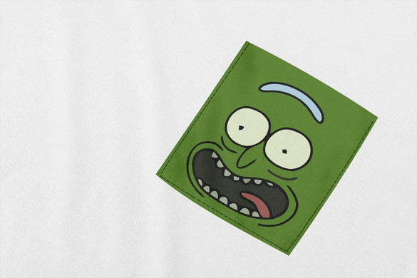 Koszulka z kieszonką RICK AND MORTY 02