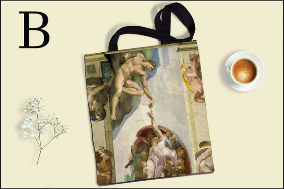 Torba na ramię ARTYŚCI OBRAZY SZTUKA Dużo Wzorów!!