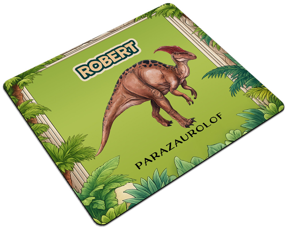Podkładka Dinozaury Parazaurolof – dodaj imię 24x19cm