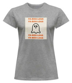 Bluzka damska z naszywką FA-BOO-LOUS
