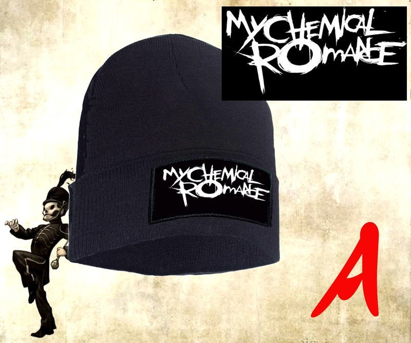 Czapka zimowa z naszywką MY CHEMICAL ROMANCE