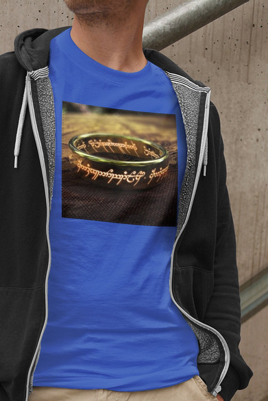 Koszulka z naszywką Lord of the Rings –Ring