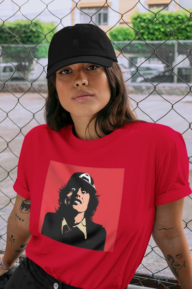 Koszulka z naszywką AC/DC Angus Young