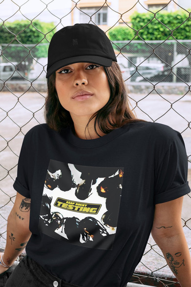 Koszulka z naszywką Asap Rocky Testing