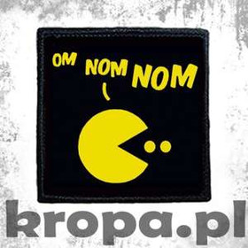 Naszywka OM NOM NOM