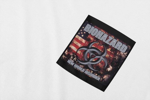 Koszulka z kieszonką Biohazard
