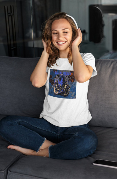 Bluzka damska z naszywką TOTAL REBEL