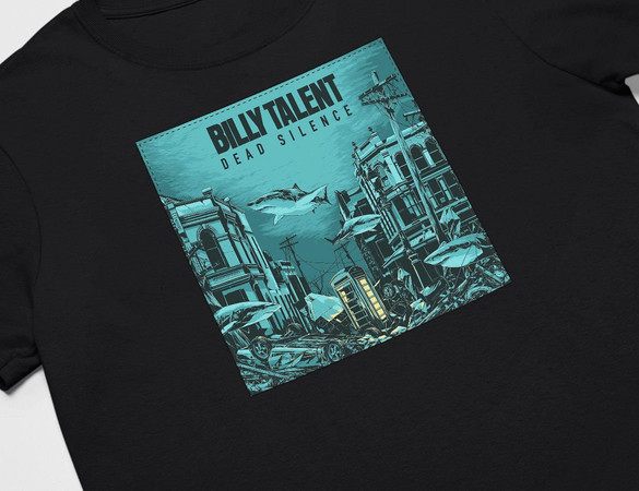Koszulka z naszywką Billy Talent dead...