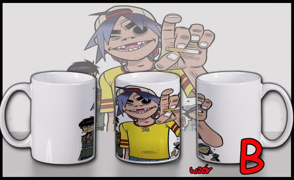 Kubek GORILLAZ