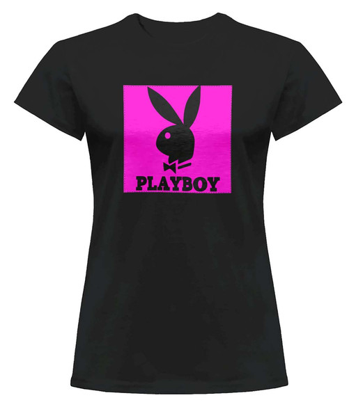 Bluzka damska z naszywką PLAYBOY logo