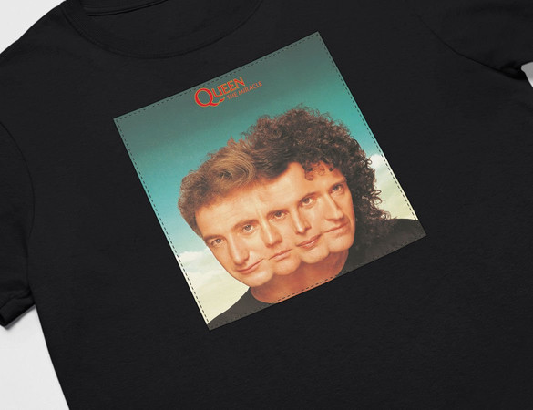 Koszulka z naszywką Queen The Miracle