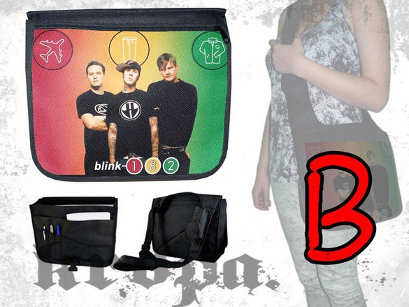 Torba szkolna na ramię BLINK 182