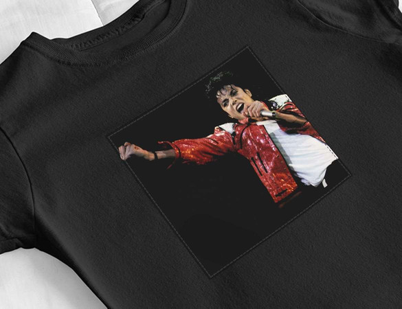 Bluzka damska z naszywką Michael Jackson 01