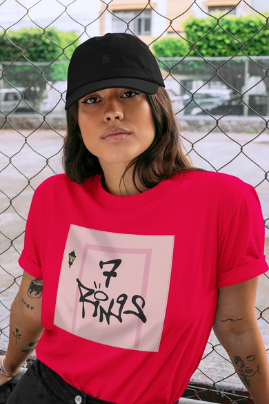 Koszulka z naszywką ARIANA GRANDE 08