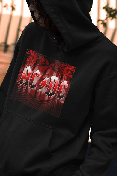 Bluza z naszywką AC/DC Black Ice