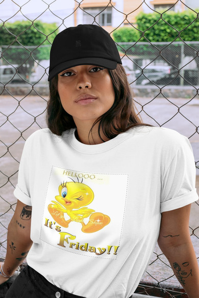 Koszulka z naszywką  It's Friday !!