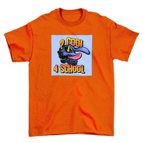 Koszulka z naszywką 2 cool 4 school