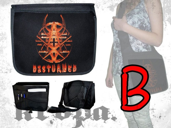 Torba szkolna na ramię DISTURBED