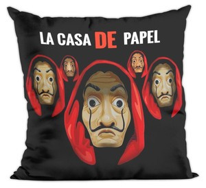 Poduszka Dom z papieru 02