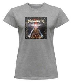 Bluzka damska z naszywką Megadeth Endgame
