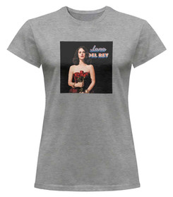 Bluzka damska z naszywką LANA DEL REY