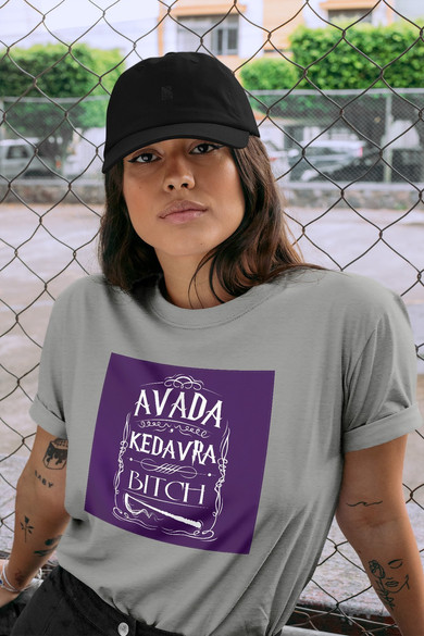 Koszulka z naszywką Harry Potter spell