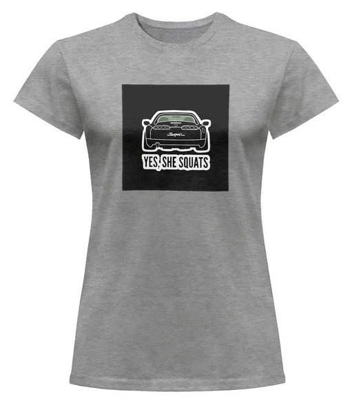 Bluzka damska z naszywką Toyota-Yes,She..