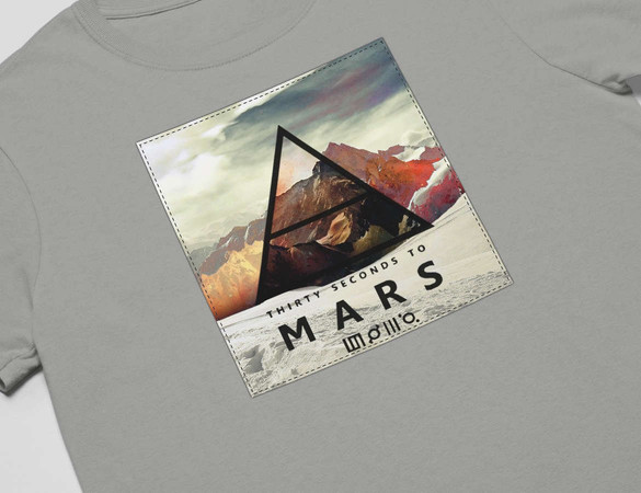 Koszulka z naszywką 30 Seconds To Mars 4