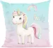 Poduszka Jednorożec pastelowy – personalizowana 40x40cm