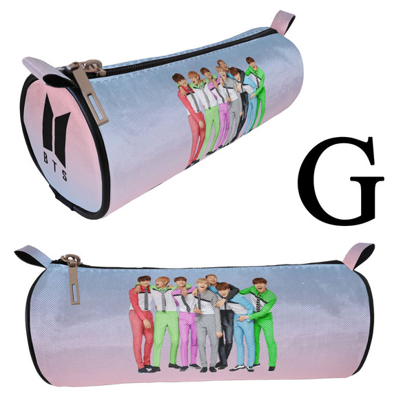 BTS Piórnik szkolny tuba WZORY