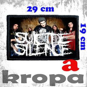 Naszywka duża na ubranie SUICIDE SILENCE