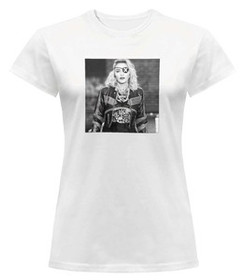 Bluzka damska z naszywką MADONNA Like a..