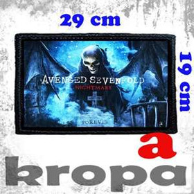 Naszywka duża na ubranie AVENGED SEVENFOLD