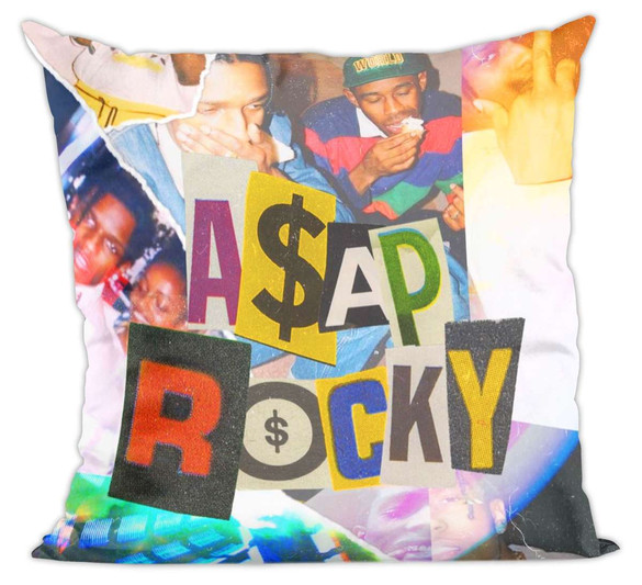Poduszka Asap Rocky collage