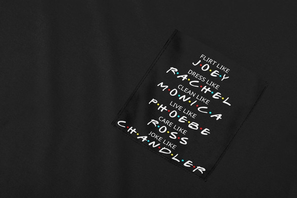 Koszulka z kieszonką FRIENDS 02