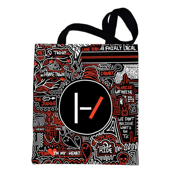 Torba na ramię TWENTY ONE PILOTS DUŻO WZORÓW