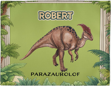 Podkładka na stół Dinozaury Parazaurolof – dodaj imię