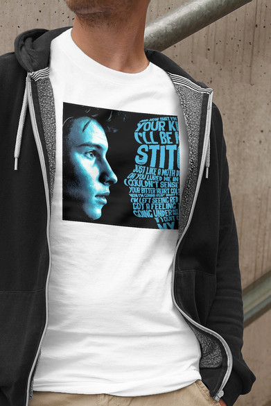 Koszulka z naszywką Shawn Mendes 02