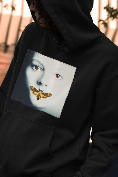 Bluza z naszywką Milczenie owiec plakat