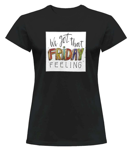 Bluzka damska z naszywką It's Friday !!
