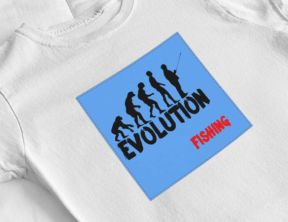 Bluzka damska z naszywką Evolution