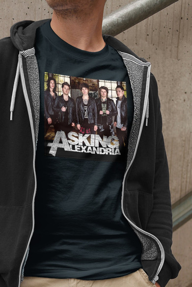 Koszulka z naszywką Asking Alexandria 1