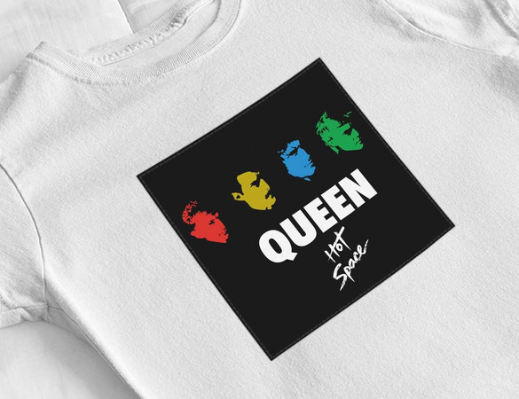 Bluzka damska z naszywką Queen Hot Space 02