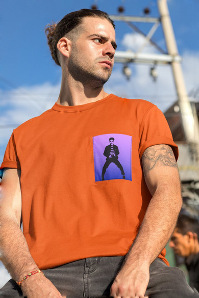 Koszulka z kieszonką ELVIS PRESLEY 01