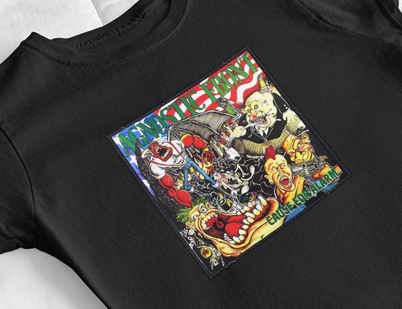 Bluzka damska z naszywką Agnostic Front 01