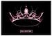 Magnes BlackPink pink crown The Album cover