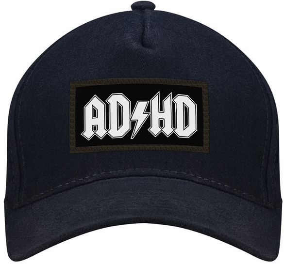 Czapka ADHD bejsbolówka z naszywką