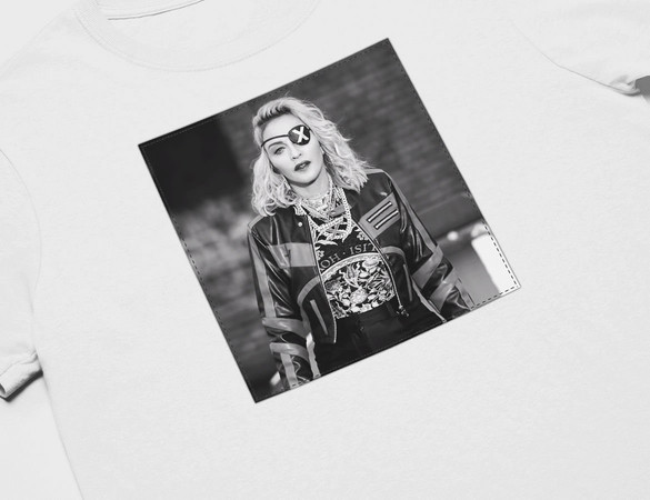 Koszulka z naszywką MADONNA Like a..