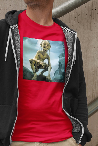 Koszulka z naszywką Gollum (Smeagol)